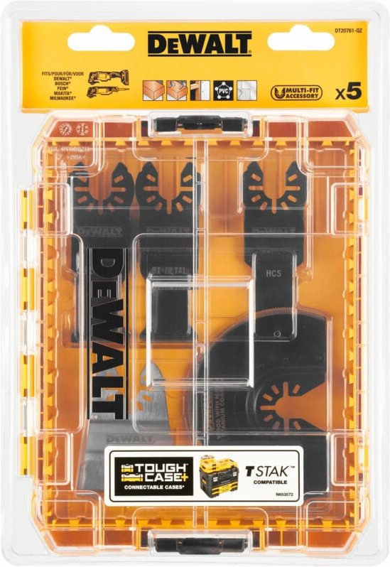 Thumbnail - Dewalt - Zubehör - 5-teiliges Multi-Tool Zubehör-Set DT20761