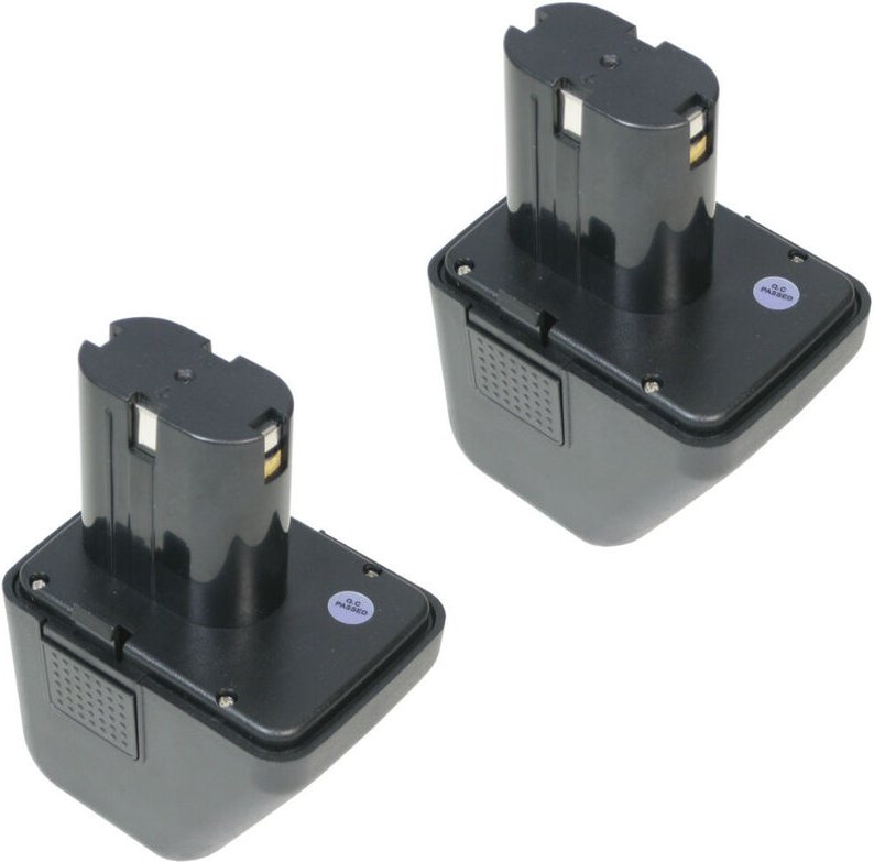 2x Trade-Shop Ni-Mh Akku, 12V / 2200mAh 26,4Wh ersetzt 70291510061 für Gesipa Powerbird Accubird Firebird Punch Bird CPT...