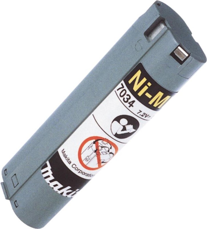 Thumbnail - Makita Akku 7034, Ni-MH, 7,2 V, 2,5 Ah Ni-MH • 7,2 V • 2,5 Ah • 7034