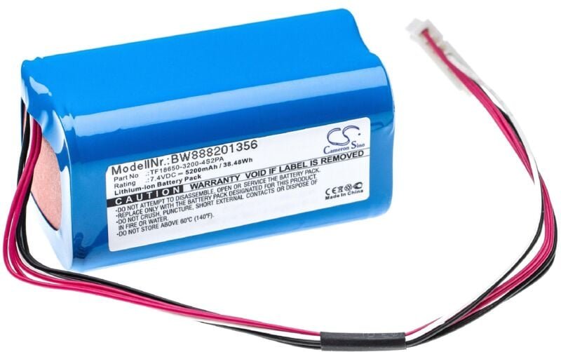 Vhbw - Akku kompatibel mit Marshall Kilburn ii, ii V2 Lautsprecher Boxen Speaker (5200mAh, 7,4V, Li-Ion)