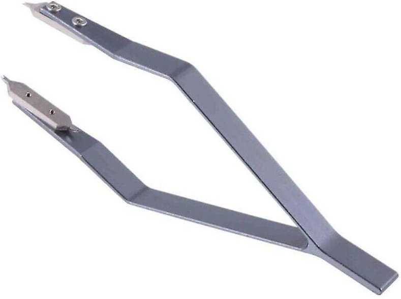 Uhrenfederzange Typ V aus Edelstahl 7825 für Uhrenreparaturen