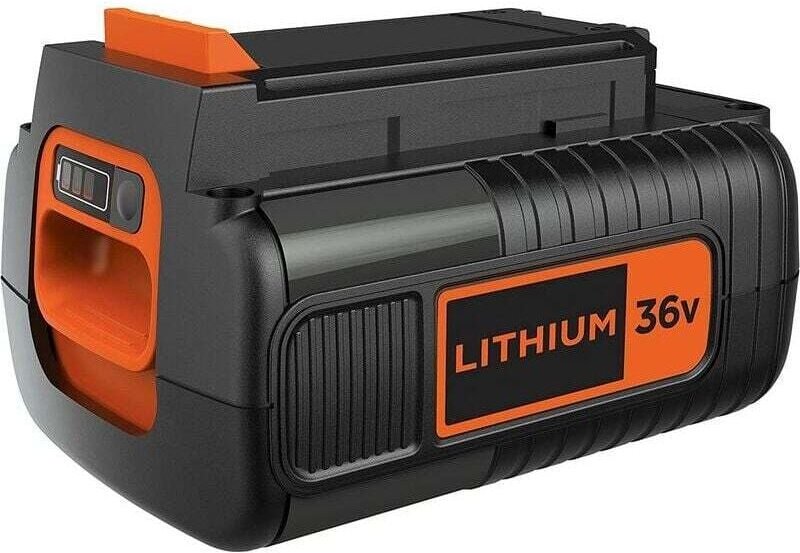 36 V 2 Ah Lithium-Akku, kompatibel mit allen 36 V BLACK+DECKER Werkzeugen, kein Memory-Effekt, geringe Selbstentladung, ...