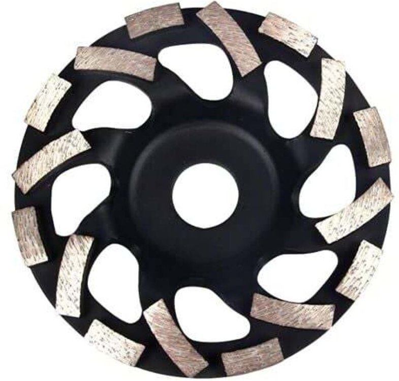 Ulisem Diamantscheibe 125, Betonschleifscheibe, Schleifen für Beton, Extra Speed Diamantschleifscheibe Beton 125mm Diama...