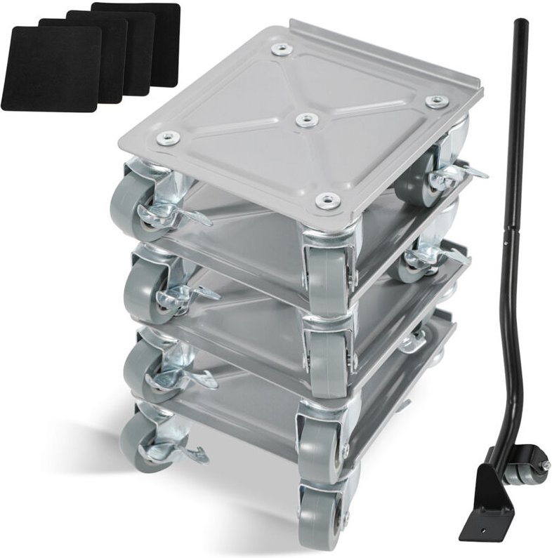 Randaco Möbelrollen Möbel Lifter Möbeltransporter Möbelrollen Möbel Handling 4-teiliges Set