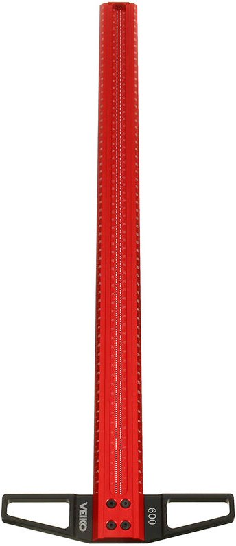 Règle T-Typ Markierlineal Multifunktionales Lineal für Holzbearbeitungswerkzeuge 600 mm Fantablau