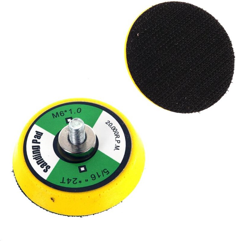 Klettscheibe Für Druckluftschleifer 50mm M6 Gewinde Für Scheiben