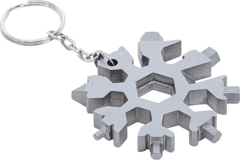 DIY-Multitool Schneeflocke 18 in 1 Stahl mit hohem Kohlenstoffgehalt