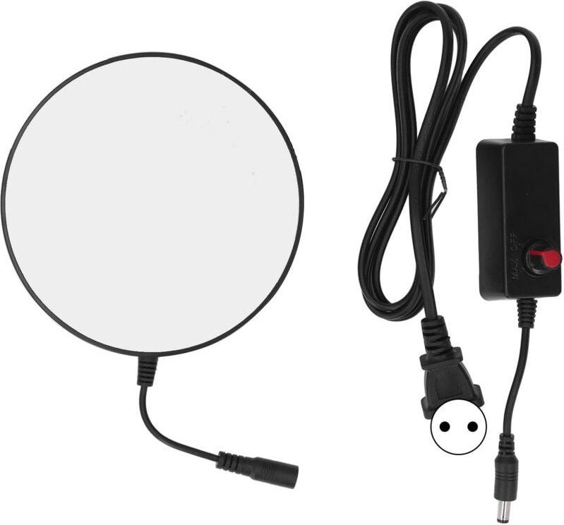 LED-Mikroskop-Ringlicht, stabile Lumineszenzlichtquelle, einstellbare Helligkeit, Ringlicht für Labore, Bibliotheken, Sc...