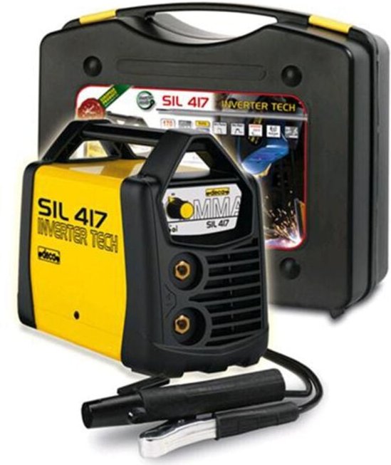 Deca - Trade Shop - sil 417 230/50-60 1PH schweissgerät mit zubehör und case Wechselrichter -