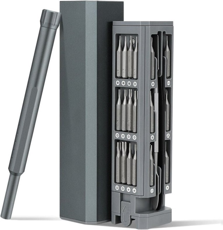 44 in 1 Mini Magnetischer Schraubendreher Set Feinmechaniker Werkzeug Set für Elektronik, Computer, Brillen, Telefon, Uh...