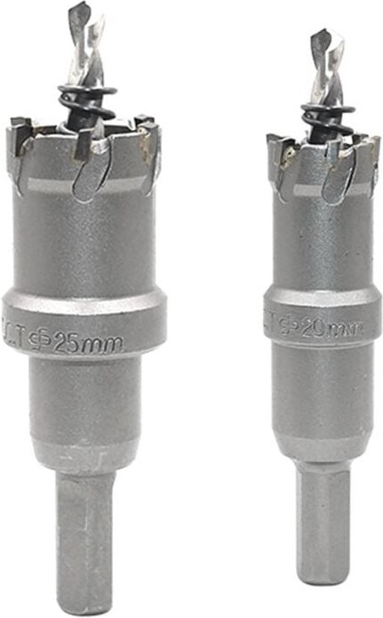 Stücke 20mm 25mm Lochsäge Hartmetall Bohrer Bits Kobalt Cutter Edelstahl Platte Eisen Metall Driiling schneiden