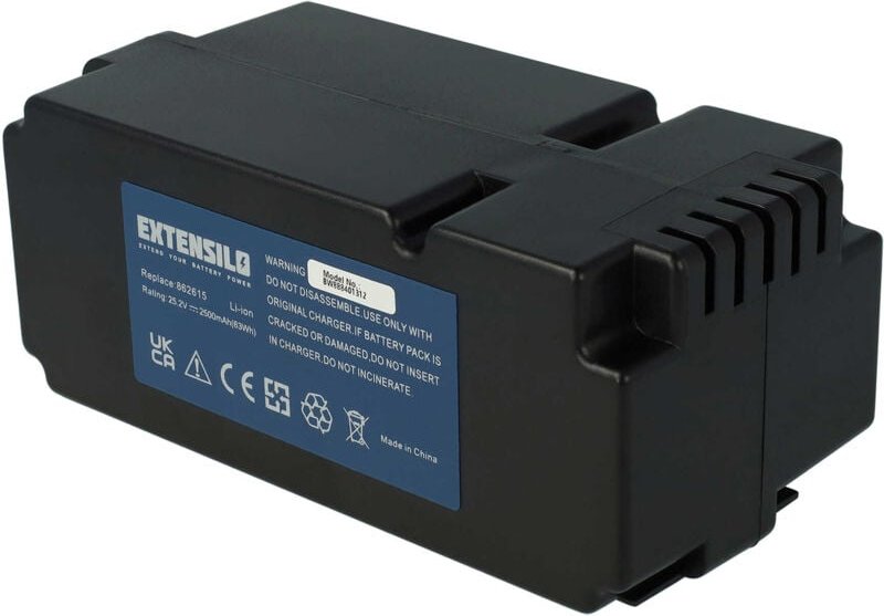 Thumbnail - Extensilo - Akku kompatibel mit Yard Force X100i, SA900B, SA650B, X80i, X50i Rasenmäher (2500mAh, 25,2V, Li-Ion)