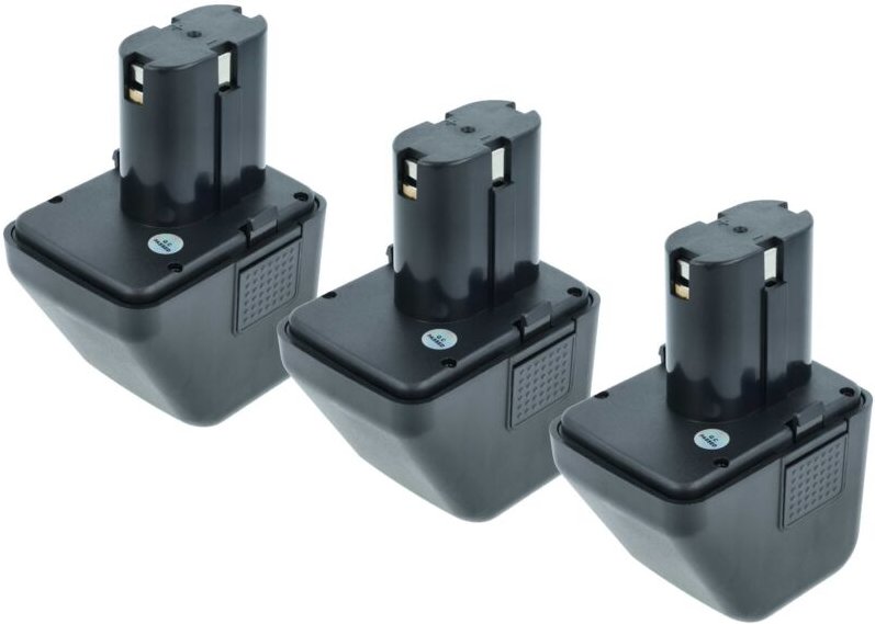 3x Akku Ersatz für Gesipa 70291510061 für Werkzeug, Blindniet-Setzgerät (1500 mAh, NiMH, 12 v) - Vhbw