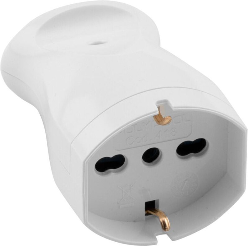 POLYPOOL PP0418 Steckdose Typ L Weiß