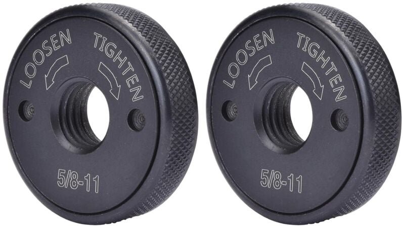 5/8"-11 Gewindeflanschmutter für Winkelschleifer, selbstsichernde Sicherungsmutter für Winkelschleifer