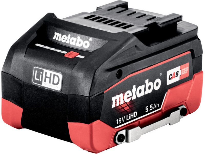 Metabo - Akkupack mit Sicherungsbügel LiHD 18 v - 5,5 Ah (624990000)