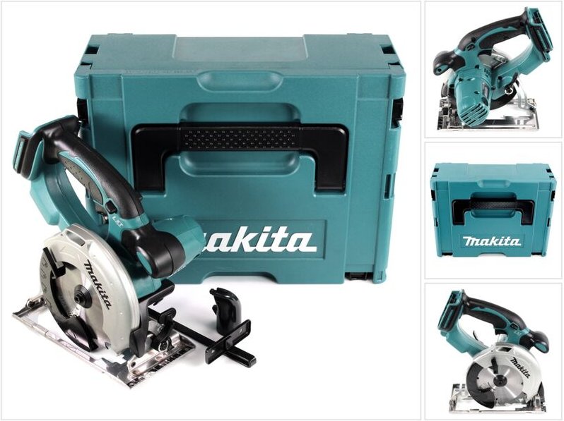Makita DSS 501 ZJ 18V 136 mm Li-ion Akku Handkreissäge Solo im Makpac - ohne Akku, ohne Lader