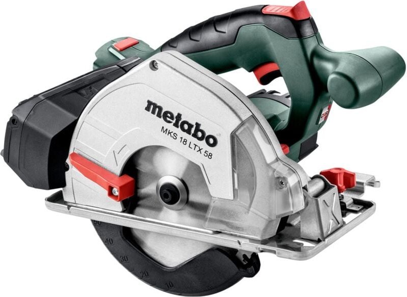 Metabo - Akku-Metall-Handkreissäge mks 18 ltx 58, incl. Parallelanschlag, Zubehör, Karton