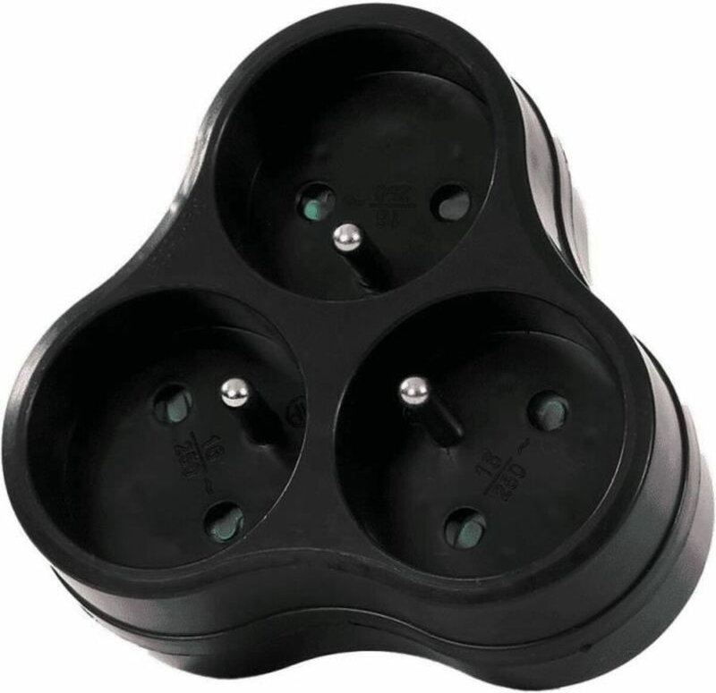 Schuko 3 Steckerleiste GAO 3680 W