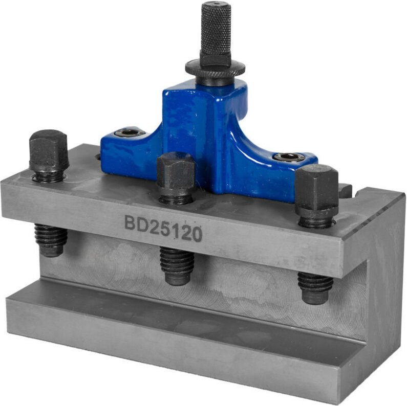 Thumbnail - Holzmann - Drehwerkzeughalter aus Metall mit Flachsitz 100x20mm wzhaagerade