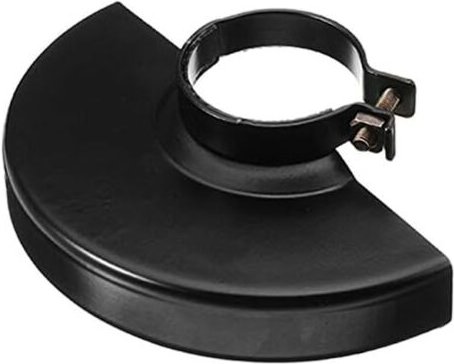 Schwarzer Metall-Radschutz für 125-mm-Winkelschleifer