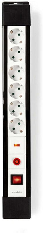 Steckdose mit uberspannungsschutz 6 polig geerdeter stecker typ f cee 77 300 m 3500 w 16 a erdungsart seitenstecker abga...