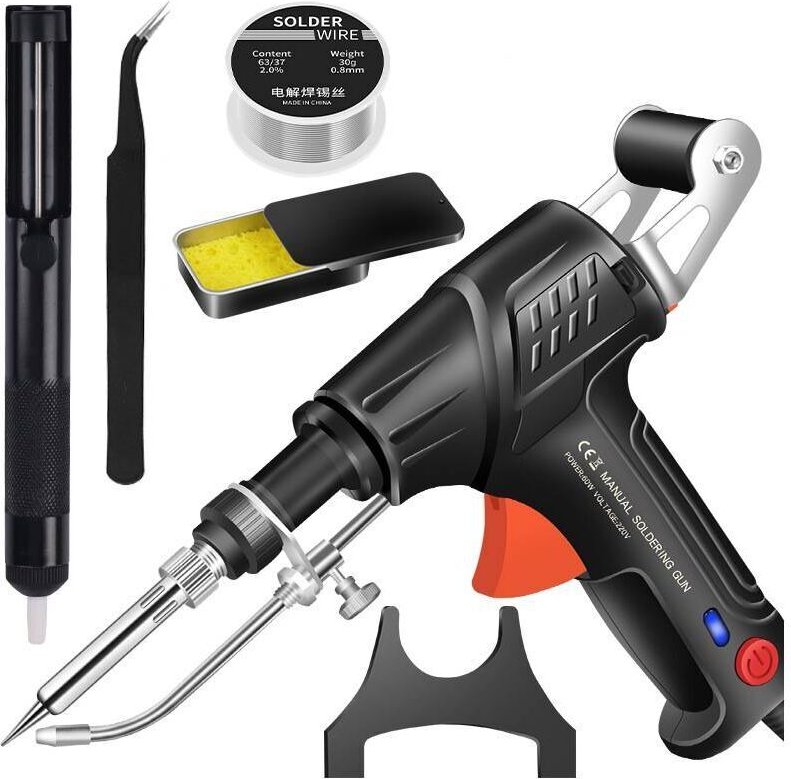 Industrielles Laserschweißgerät mit Innenheizung, multifunktionales Lötpistolen-Set für Lötkolben, Präzisionsschweißgerä...