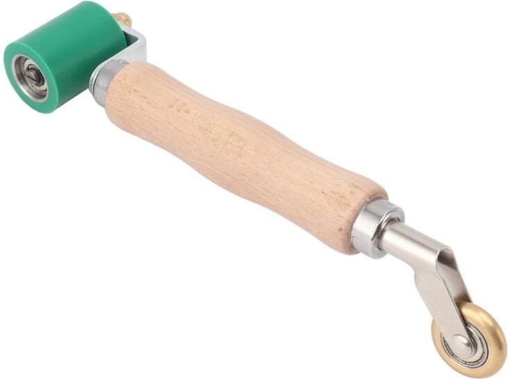 Tapezierrolle Naht Stahl,Holzgriff Silikon B