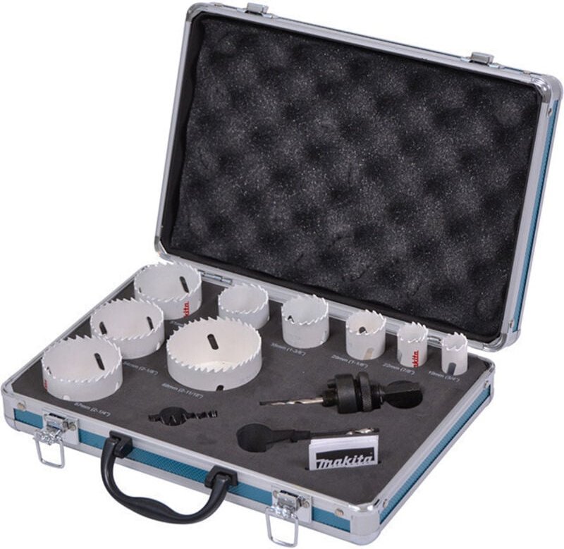 Elektriker-Lochsägen-Set (12-teilig) Makita D-47282