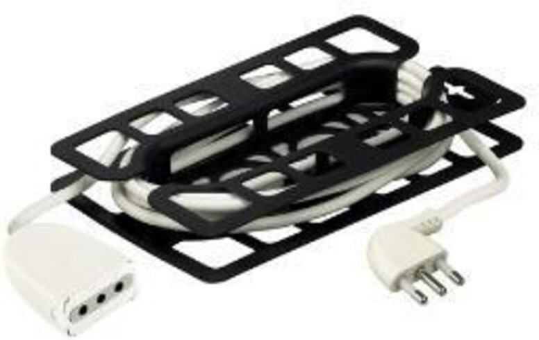 Steckdosenleiste Bticino 2536B weiß 10 Ampere 3 Meter