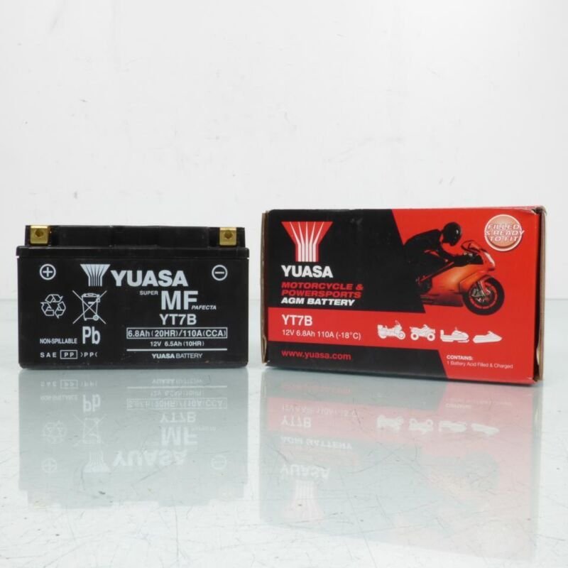 Yuasa SLA-Batterie für Sherco 450 4.5 i Enduro 4t 2007 bis 2011