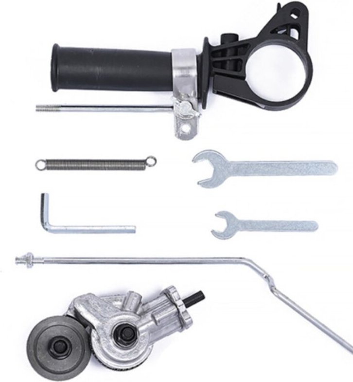 Elektrische Blechschere für Akkuschrauber, Handbohrer Blechknabber, Aufsatz zum Schneiden von Eisen, Weißblech, Stahl, K...