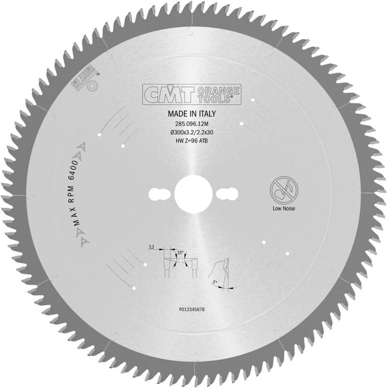 285.120.16M Kreissägeblatt (Trav.Vine) HW 400x3,5/2,5x30 Z120 15ATB
