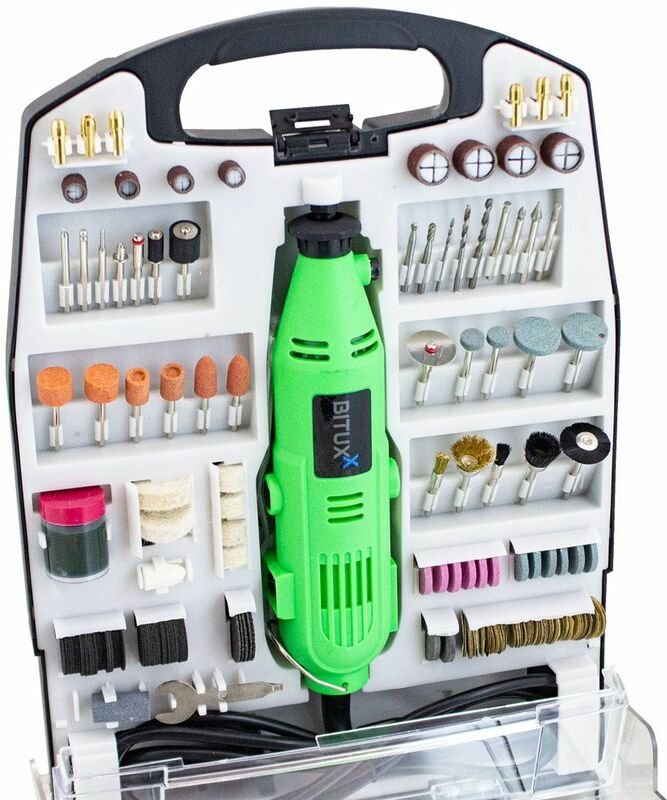 234 teiliges Mini Schleifer Set Multifunktionswerkzeug Mehrzweckschleifmaschine Handschleifer Multischleifer Multitool D...