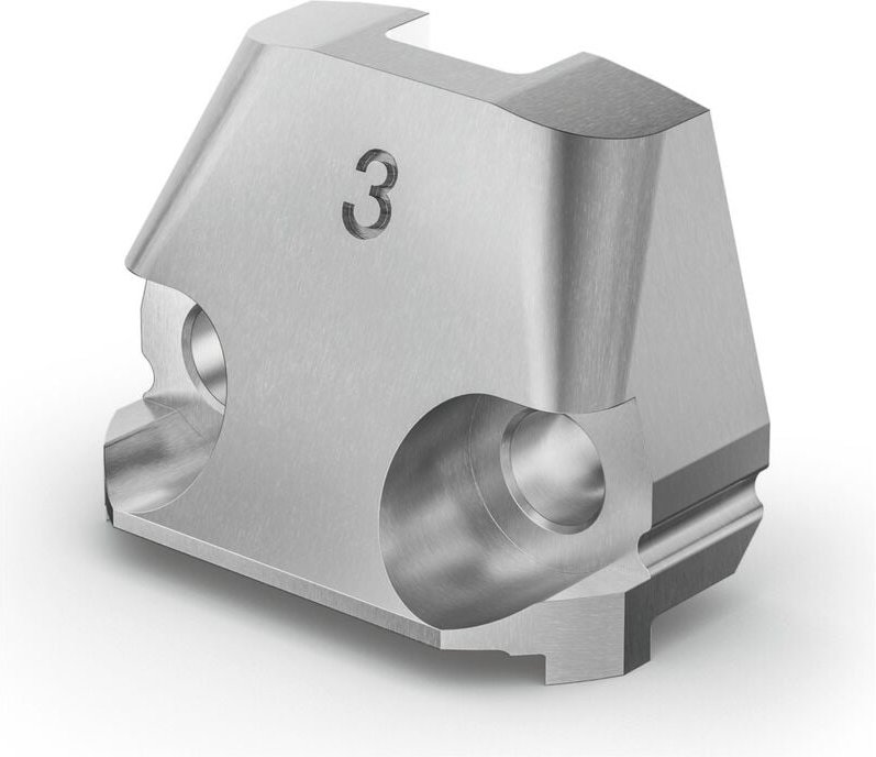 Matrize, bis 3,0 mm Edelstahlblech (600 N/mm²) - Fein