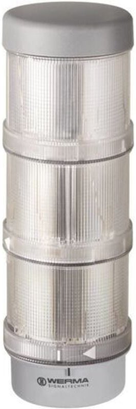 Signalsäule 64900101 KS72 Design led Rot, Gelb, Grün 1 St. - Werma Signaltechnik