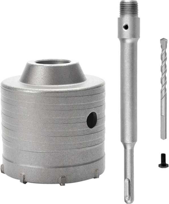 Sds Plus Hammerbohrer Wandlochsäge Bohrer Set Schneidwerkzeuge, 70mm