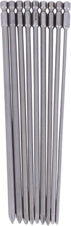 9 Stücke 1/4 200 Mm Ph1 Ph2 Magnetische Lange Sechskant Kreuz Kopf Schrauben Dreher Bits S2 Bohr Maschine Leistung Treib...