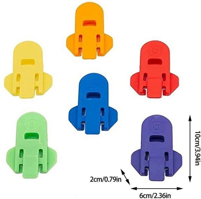 Shining House - Set mit 6 farbenfrohen und einfach zu bedienenden manuellen Dosenöffnern, Getränkedosendeckel – für Limo...