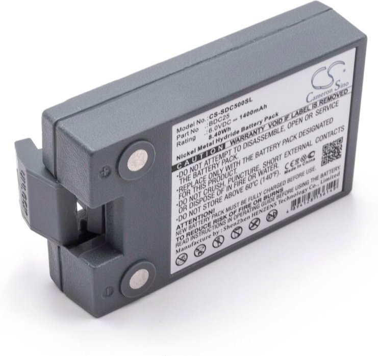 Vhbw - 1x Akku kompatibel mit Sokkia Set 5E Total Stations Lasermessgerät, Messgerät (1400 mAh, 6 v, NiMH)