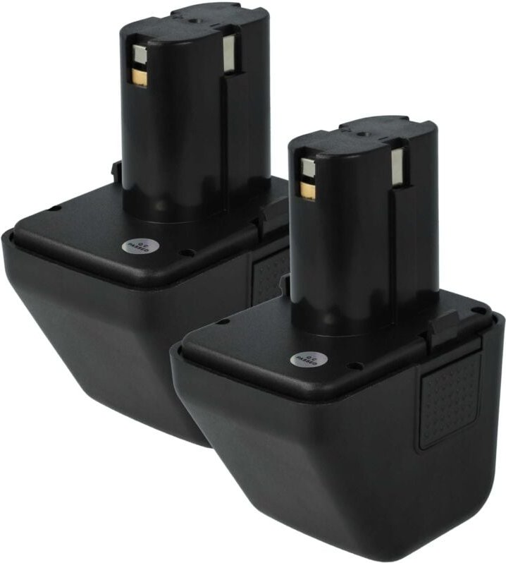 2x Akku kompatibel mit Gesipa cpt 12 Electronic, ANG12, G12 Werkzeug, Blindniet-Setzgerät (2500 mAh, NiMH, 12 v) - Vhbw
