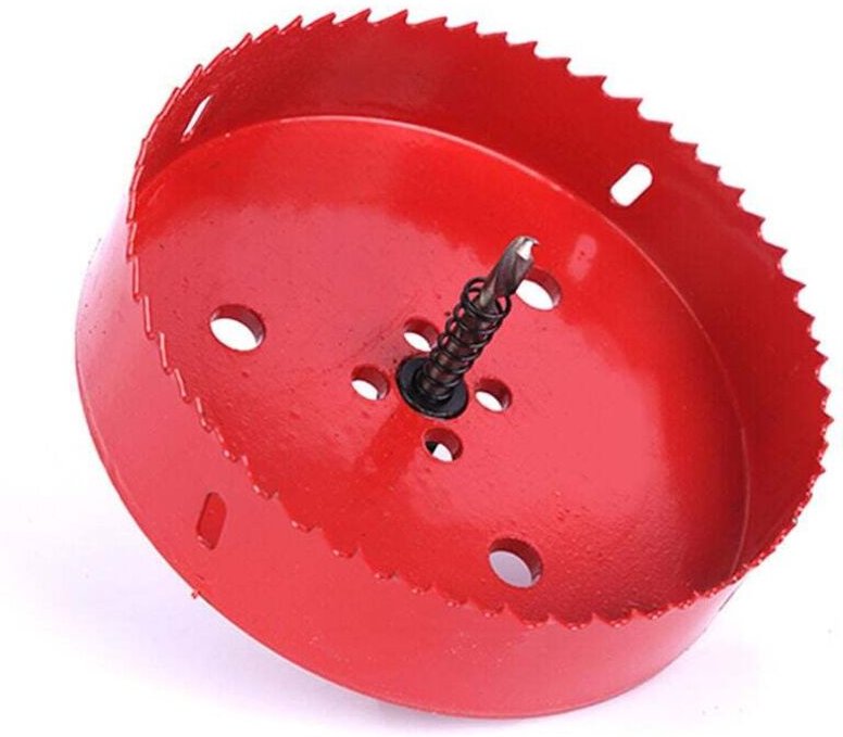 Scie Cloche Bi Métal 150 mm Acier Rapide HSS M42 Tige Hexagonale Pour Aluminium Fer Bois