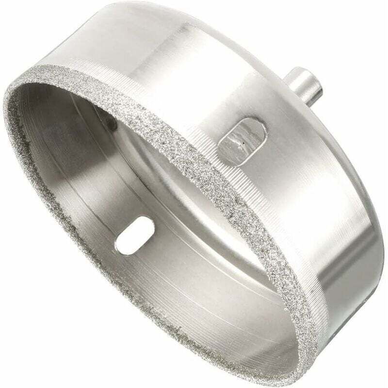 Diamant-Lochsäge für Fliesen, Kernbohrer für Keramik, Granit, Marmor, Glas, 90 mm, Seuçais