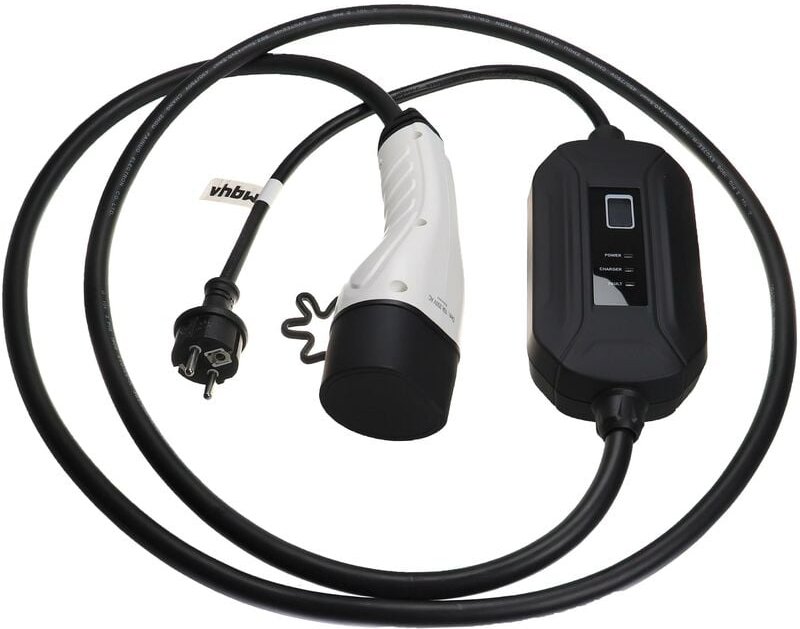 Thumbnail - Vhbw - Ladekabel Typ 2 zu Typ f cee 7/7 kompatibel mit Opel Astra phev Elektroauto, 1-phasig, 16 a, 3,5 kW, 3 m
