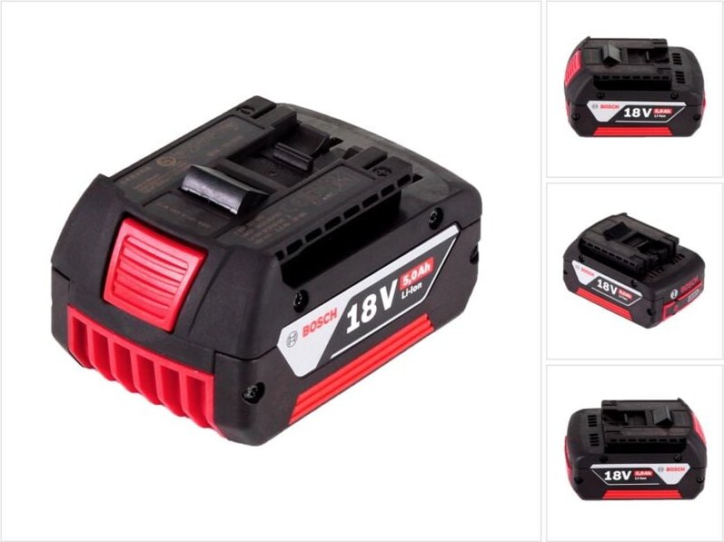 Bosch GBA 18 V / 5 Ah / 5000 mAh Li-Ion Akku 2607337069