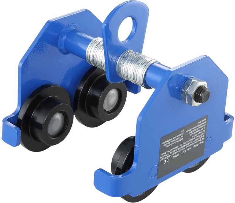 Mophorn - Manueller Trolley von, 1100 lbs/0,5 Tonnen Tragfähigkeit, Schubbalkenwagen mit Doppelrädern, verstellbar für I...