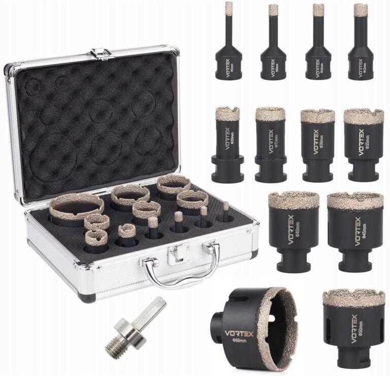 Thumbnail - Diamant-Lochsägen-Set M14 Bohrer Für Keramikfliesen Vortex Cutter Bits