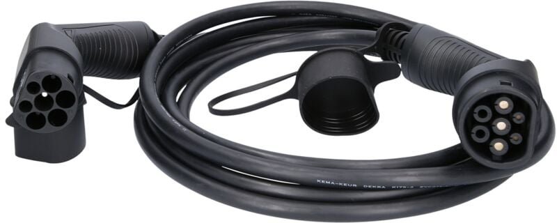 Ks Tools efuturo Ladekabel gerade, Typ 2 auf Typ 2 Stecker, 1 Phase, bis zu 7,4 kW, 32 a, 230 v, Mode 3, 5 Meter