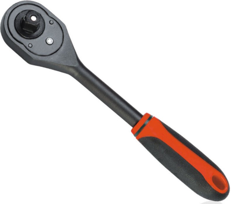 Hochwertiger, schneller und preisgünstiger 1/2-Zoll-Ratschenschlüssel mit zweifarbigem Griff