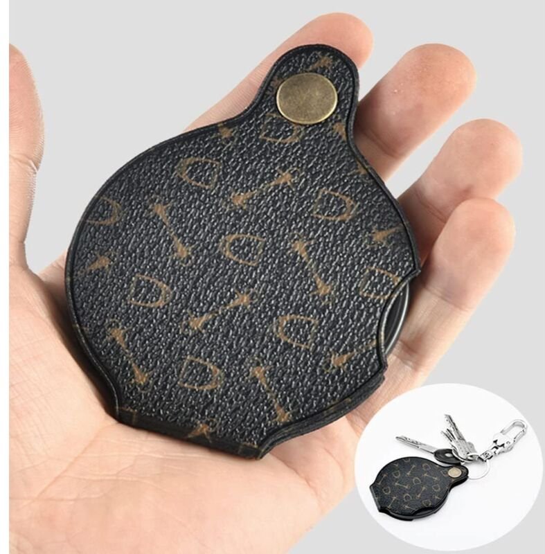 Neue faltbare Handlupe – 15-fache Vergrößerung – 70 mm Durchmesser – Taschenlupe